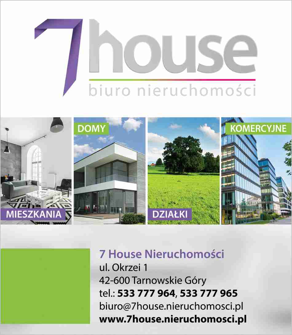 7 House BIURO NIERUCHOMOŚCI - domy na sprzedaż TARNOWSKIE GÓRY domy na sprzedaż TARNOWSKIE GÓRY